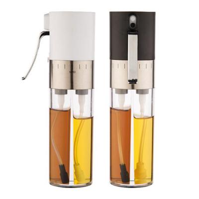 China Viable Hot Kitchen 2 in 1 Olive Oil Dispenser Spray Bottle Dressing for Cooking for sale