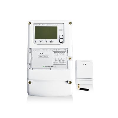 China Original Design Three Phase Four Wire Tariff Control Smart Card Electricity Meter DTZ1737 for sale