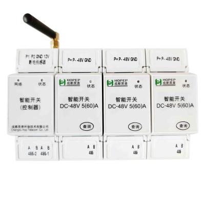 China Smart lora 4G unit RS485 power distribution DC smart meter with built-in circuit breaker remote control for sale