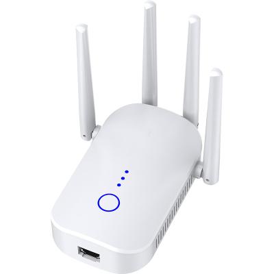 China Wifi Repeater Extender Booster Customized UHF VHF Repeater 1200Mbps Wifi Extender Repeater Mobile Signal Enhancement Repeater for sale