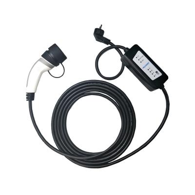 China 6-16A Charger Type - 2 240V EV Charger Cable 16a 5m Electric Car Charger Cable for sale