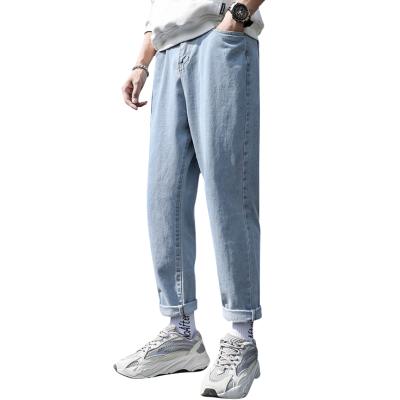 China High Quality Male High Quality Comfortable Student Simple Design Pants All-match QUICK DRY Casual Daily Casual Straight Denim Pants Men's Jeans for sale