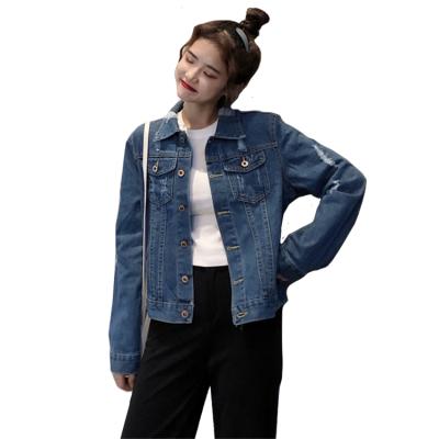 China Wholesale Lady's Baggy Coat Jacket Women's Jeans Guangzhou OEM Custom QUICK DRY denim for sale