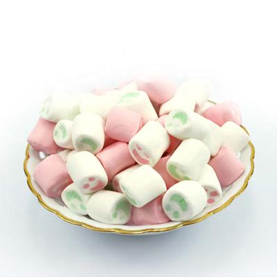 China Mini Marshmallow Fruit Jelly Filled Natural Wholesale Cotton Candy for sale