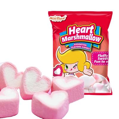 China Halal Cartoon Mini Heart Shaped Marshmallow factory wholesale for sale