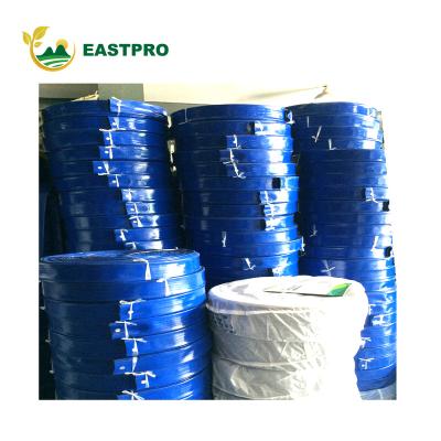 China Agriculture Irrigaiton Plastic PVC Water Discharge Irrigation Flexible Hose Laid Flat Hose for sale