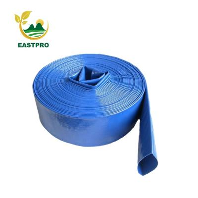 China Agricultural Irrigation PVC Thin Hose Large Diameter PVC LayFlat Pipe Wall Irrigation Hose for sale