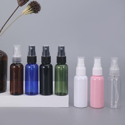 China Hot Hand Sanitizer Bottle 30ml 50ml 60ml 100ml Spun Perfume Face Spray PET Cosmetic Bottle for sale