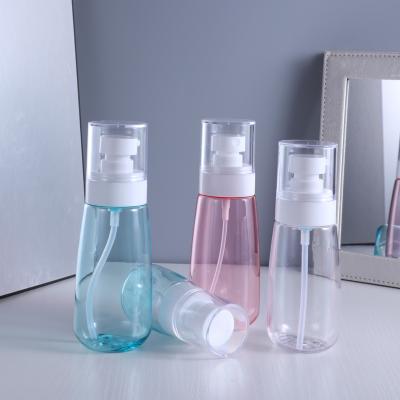 China Makeup 80ML Travel Clear PETG Skin Care Empty Lotion Spray Fine Sprayer Bottles for sale