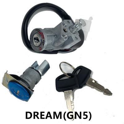 China DREAN GN5 Motorcycle Ignition Switch Lock With 2 Keys Set As Picture for sale