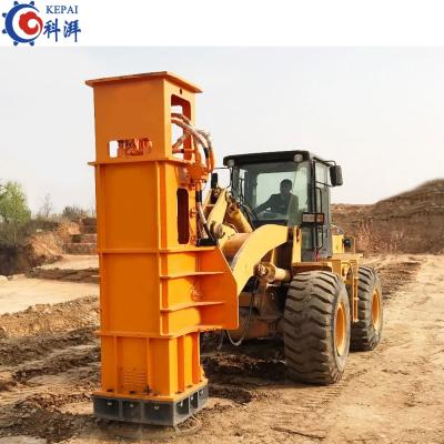 China Plum Roller Hydraulic Rolling Compactor Building Material Stores Zhengzhou Kepai Impact Roller Impact Effect Configuration for sale