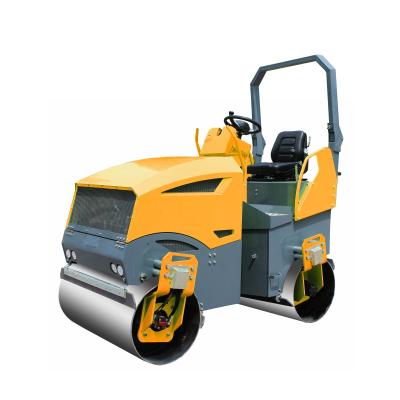 China Building Material Shops Small 3 Ton Vibratory Road Roller For Sale China Double Drum Roller for sale