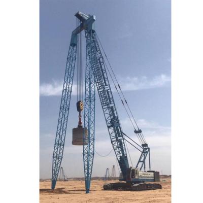 China Construction crawler crane tamping machine for sale