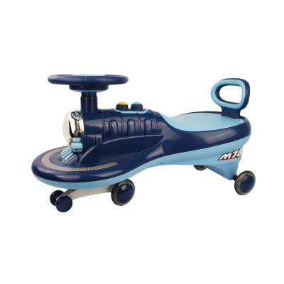 China New Design PP Custom ABS Solid Plastic Child's Toy Swing Car Power Wheel Ride On Cars Wiggle Twist Car for sale