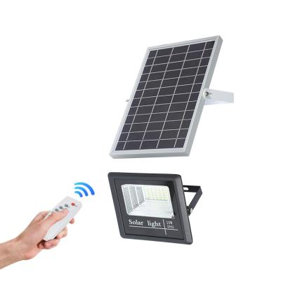 China Billboard Dusk to Dawn Powered Street Waterproof Ip 65 with Remote Control Outdoor Led Solar Flood Light for sale