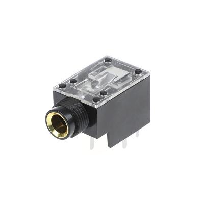 China audio & 5.5mm x 2.1mm DC CK 6.35 Video Phone Jack Socket Female Panel Mount Connector for sale