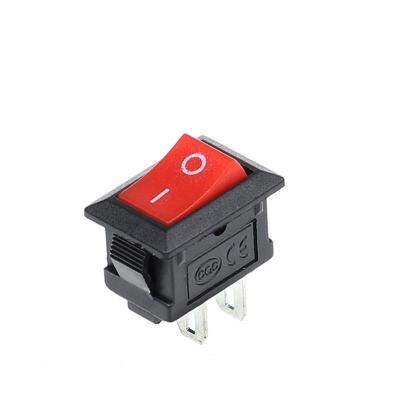 China KCD-01 2pin 2 Pin Mini KCD-01 10 x 15 Position SPST Boat Switch Rocker Rocker Switch for sale