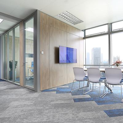 China Modern Soundproof High Quality Movable Glass Office Partition Wall Parts Aluminum V100 for sale