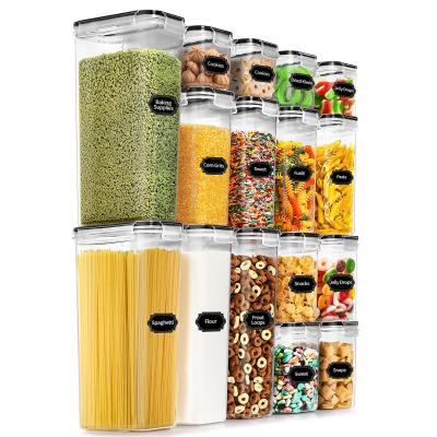 China LARGEST Freshness Preservation Food Storage Containers Airtight Keeper 6.5L (219.8oz) Cereal Containers With Measuring Cups for sale