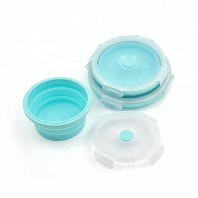 China 2021 China Sustainable Wholesale Silicone Bowl Silicone Food Container Food Shorage Container for sale