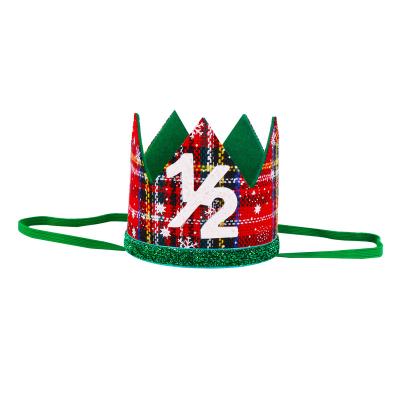 China European and American style border children's bouquet queen's birthday tiaras Rose Baby's birthday party tiaras for sale