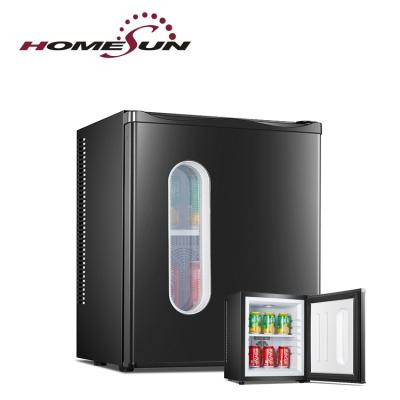 China BEST HOTEL Solid Thermoelectric Energy Saving Cold Door Mini Bar Fridge With Lock With Single Door for sale