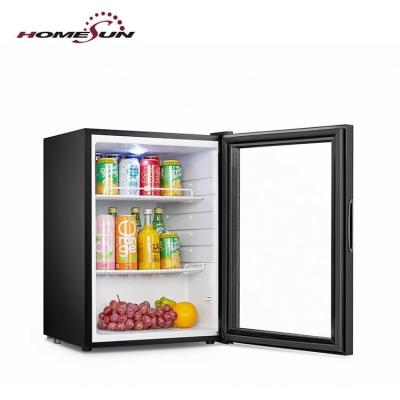 China 65L COMPRESSOR Mini Summer Drink Fruit Fridge Stand For Office Without Compressor for sale