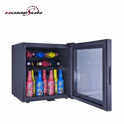 China Hotel 50l Branded Custom Beer Red Bull Mini Glass Door Soft Drink Fridge With Window for sale