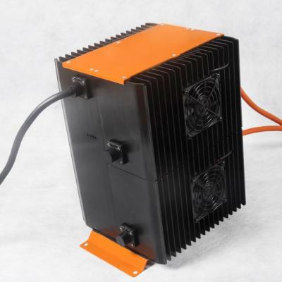 China Forklift 100 amp 24v 100a car battery charger 8000W electric car battery charger 48v 60a push for sale