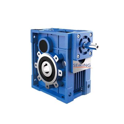 China High Efficiency NMRV+NMRV Worm Gear Reducer Aluminum Alloy Chemical Textile Box Shaped Transportation Mining and Other Industries for sale