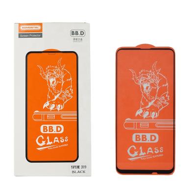 China BBD 0.33mm Full Silicon Tempered Glass Screen Protector Film 9H Glue Cover Pantallas Para Celular Good Quality Aluminum High BBD for sale