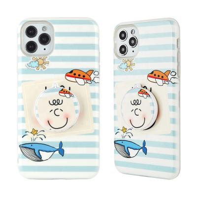 China Invisible Protector Funda De Telefono Con Personalizados Estuche Para Telefono Resistente d'Estuche de bracket un Rayones Carcasas Para Celulares Movil for sale