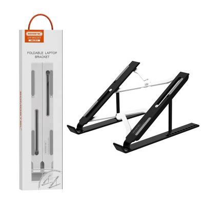 China Angle Adjustable In Stock Design ZB11 Foldable Computer Laptop Table Stand Portable Aluminum Laptop Holder Mobile Phones Tablets Bracket for sale