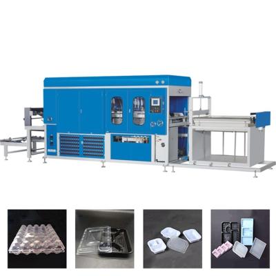 China Plastic Vacuum Forming Machine For Making Fruit And Vegetable Because-700fruits And Vegetables Box Vacuum Box Forming Machine for sale