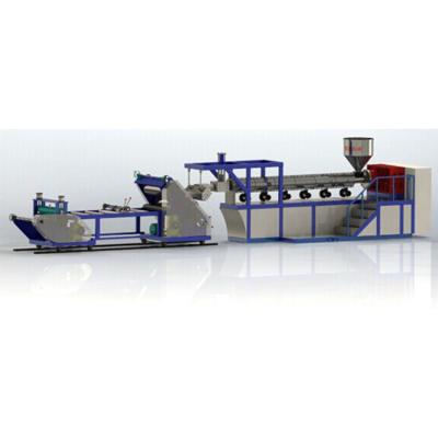 China Ruian PP/PS/PE sheet extruder/single layer plastic extruding machine Because-800P for sale