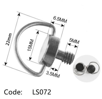 China Heavy Industry SS Nickel Plated LS072 Shoulder Strap Screws Handle Camera Screws for sale