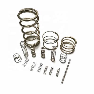 China Heavy Industry Customized Small Compression Spring Nickel Plated Galvanized Copper-Clad Alloy Steel Coil for sale