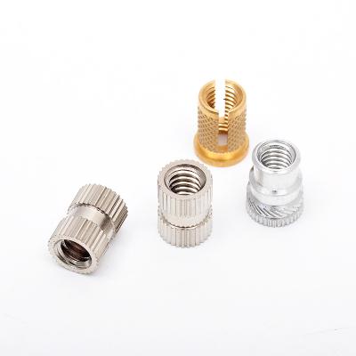 China Heavy Industry Price M3 M4 M5 M6 M8 Insert Nut Copper High Precision Wholesale Brass Nut for sale