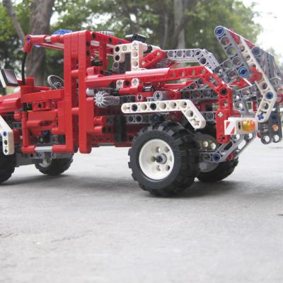 China DIY TOY Educational Toys Tow Truck 3327 Educational Building Blocks Toys For Boys Compatible With DECOOL for sale