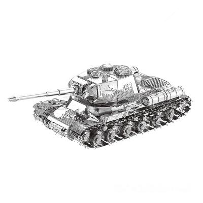 China Heavy Tank Cartoon 3D Toy Metal DIY Model Toy Gift JS-2 Puzzle Model Set for sale