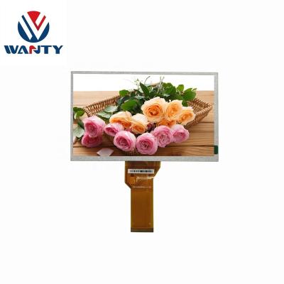 China WANTY 7 Inch 800x480 RGB TFT TN LCM Industrial LCD Module Display for sale