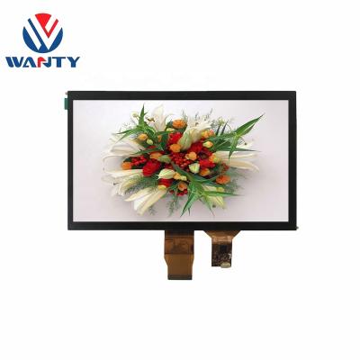 China Application WANTY 10.1 Inch G+G PCAP Industrial Projective Touch Screen 1024*600 TFT IPS RGB Touch Screen 1024*600 LCD Capacitive Touch Display for sale