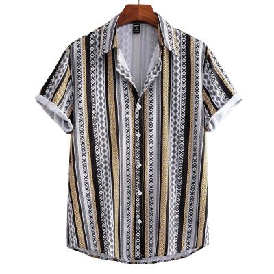 China 2022 Ethnic style anti-shrink fashion men's shopping border shopping digital shirt for sale