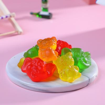 China Elephant 7.5g Colored Mini Natural and Flavored Gummy Candy for sale