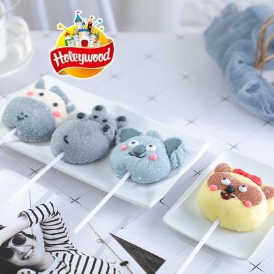 China Normal Sweet Fruity Marshmallow Flavor Animal Cartoon Candy Bear Sweetie Dulces for sale