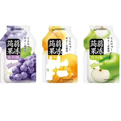 China Low sugar konjec jelly low sugar zero fat fruit jelly for kids OEM ODM fruit jellys for sale