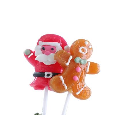 China Santa Gingerman Christmas normal hard candy 35g for sale