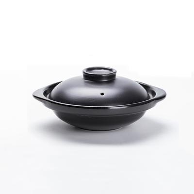 China Sustainable Crazy Korean Stone Bowl Dolsot Premium Ceramic Sizzling Hot Pot for Bibimbap and Soup for sale