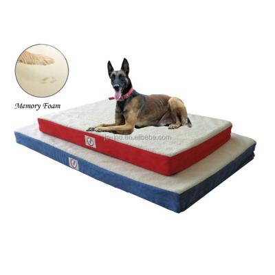 China Travel Memory Foam Dog Bed Pet Cushion Mat Pet Cushion Dog Custom Pet Cushion for sale