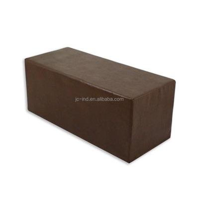 China (Size)Funky Adjustable Rectangular Foam Ottoman Foam Round Cube Ottoman Foam for sale